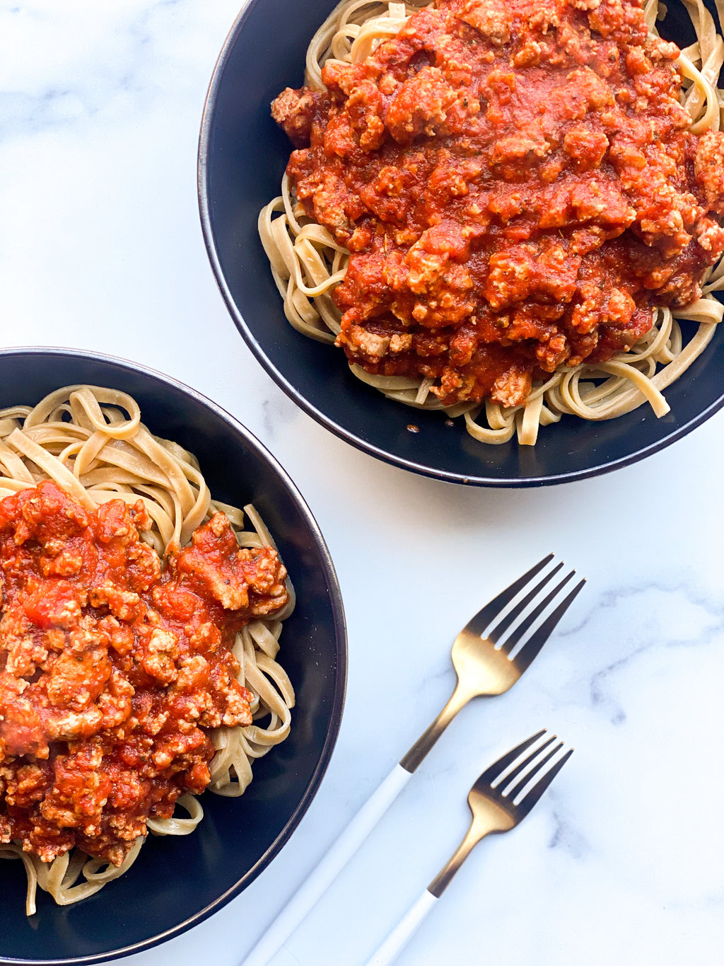 6 Ingredient Linguini & Meat Sauce Taste Republic GlutenFree