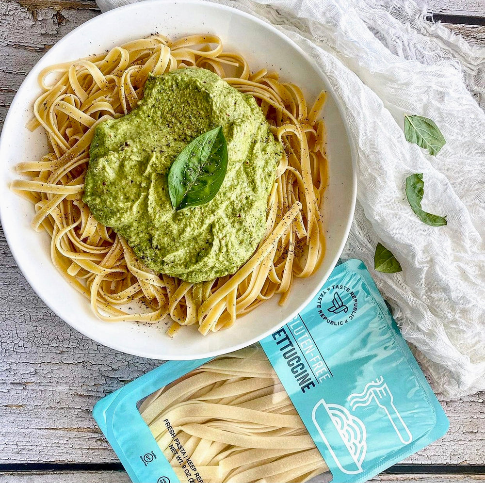 Gluten-Free Chimichurri Fettuccine