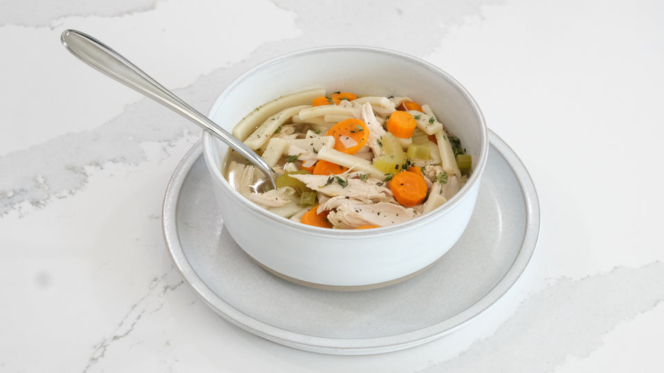 Family-Size Frozen Gluten-Free Egg Noodles (6-Pack x 16oz)