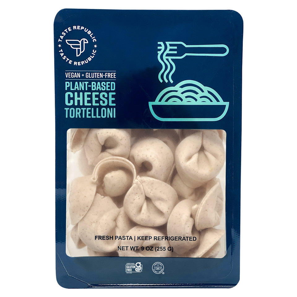 Fresh Vegan + Gluten-Free Plant-Based Cheese Tortelloni (6-Pack)
