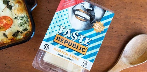 New gluten-free pasta brand, Taste Republic, spins off from RP's Pasta Company.