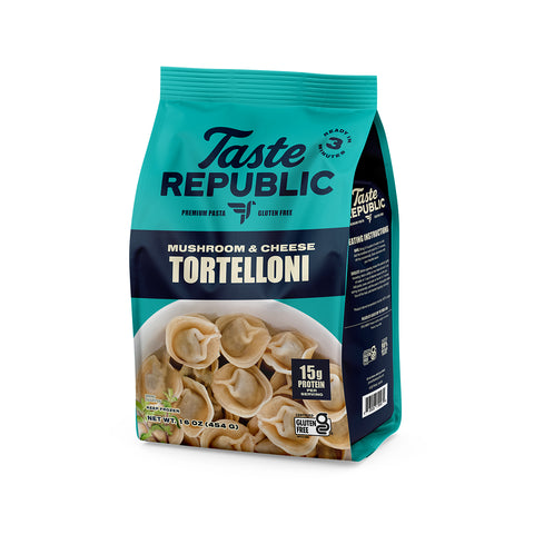 Family-Size Frozen Gluten Free Mushroom & Cheese Tortelloni, 16oz