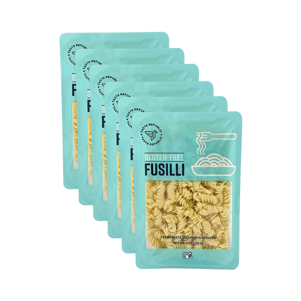 Fresh Gluten-Free Fusilli (6-Pack)