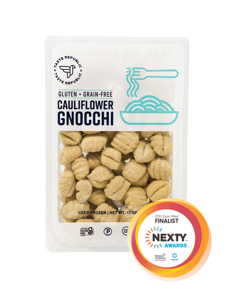 Taste Republic's Cauliflower Gnocchi is a 2021 NEXTY Finalist!
